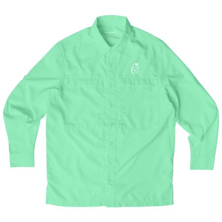 New Hope Logo Athletic Collection, a Bright Seafoam Daybreak UV Long Sleeve Shirt