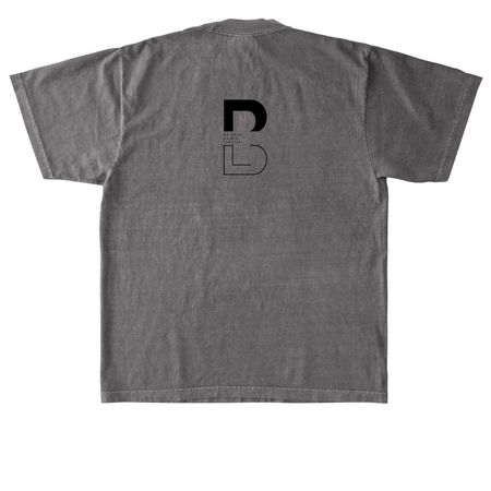BITCH, PLI?S., a Cement Heavyweight Garment Dye Tee (back-view)