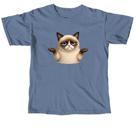 Shrug, a Blue Jean Comfort Colors Unisex Tee