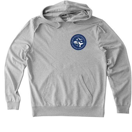 New Logo Apparel, a Granite Grey Heather Allmade Organic French Terry Pullover Hoodie