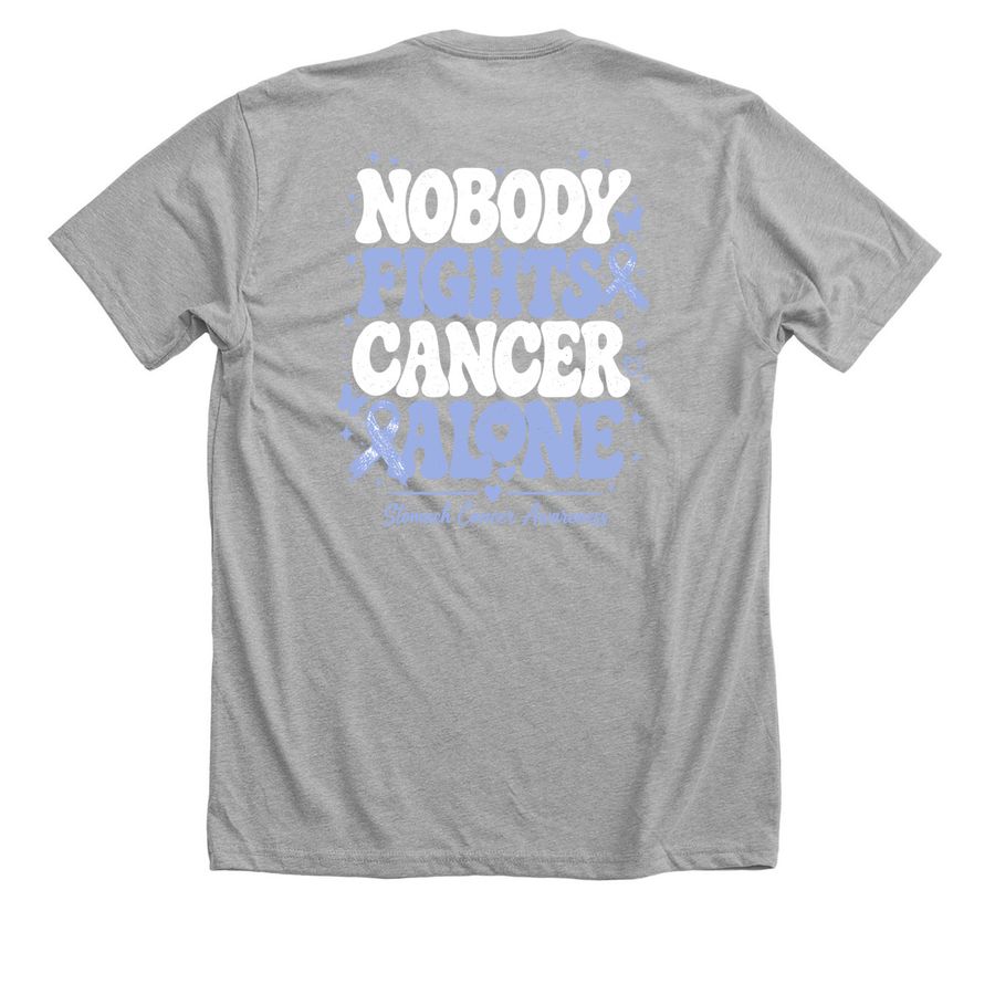 Team Andi/Bye Ted!, a Athletic Heather Premium Unisex Tee (back-view)
