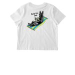 2025 ?F@!k It?s Hot!? DK9 Summer Line ??, a White Stanley/Stella Women?s Stella Muser Tee (back-view)