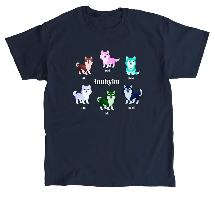 Inuhyku (Dark ver.), a Navy Classic Unisex Tee