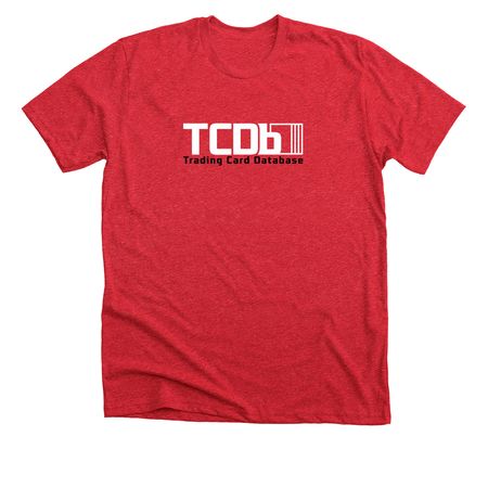 Trading Card Database T-shirt, a Heather Red Premium Unisex Tee