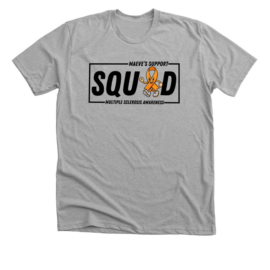 Support Squad, a Athletic Heather Premium Unisex Tee