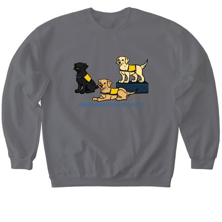 2025 Collar Scholars Shirt, a Charcoal Softstyle Crewneck Sweatshirt