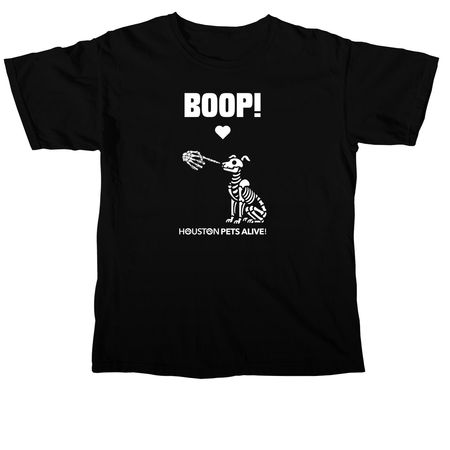 Spooky Nose Boop, a Black Comfort Colors Unisex Tee