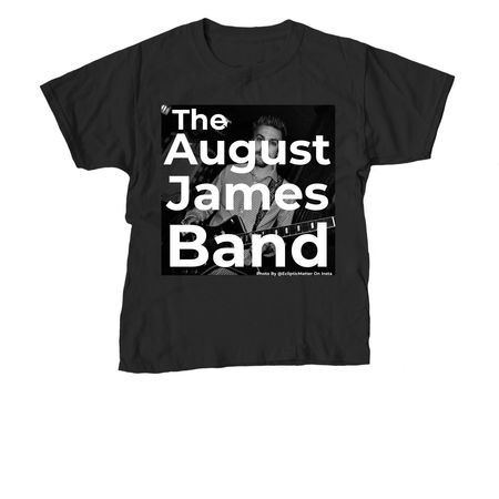 ///The August James Band///, a Black Youth Unisex Tee