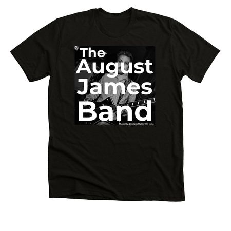 ///The August James Band///, a Solid Black Blend Premium Unisex Tee