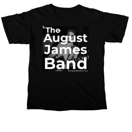 ///The August James Band///, a Black Comfort Colors Unisex Tee