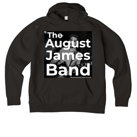 ///The August James Band///, a Deep Black Allmade Organic CVC Pullover Hoodie