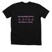 My Heart Beats for Huskies, a Solid Black Blend Premium Unisex Tee