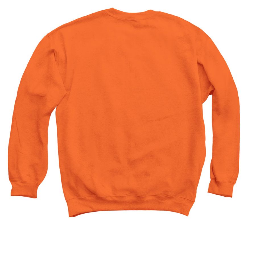 SOURPUSS LEMONADE, a Orange Crewneck Sweatshirt (back-view)
