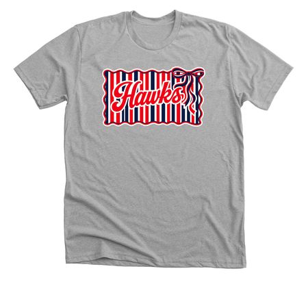 HJ Hawks, a Athletic Heather Premium Unisex Tee