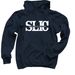 SLIC Hoodie Navy, a Navy Pullover Hoodie