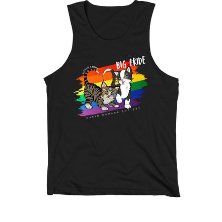 Little Lions - BIG PRIDE, a Black Premium Cotton Tank