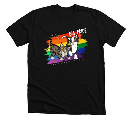Little Lions - BIG PRIDE, a Solid Black Blend Premium Unisex Tee