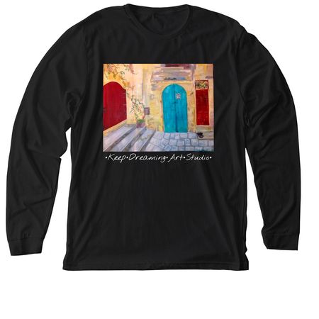 Master the Mystery, a Solid Black Blend Premium Long Sleeve Tee