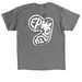 Marc Emond Skate Epworth Adult Gear, a Charcoal Classic Unisex Tee (back-view)