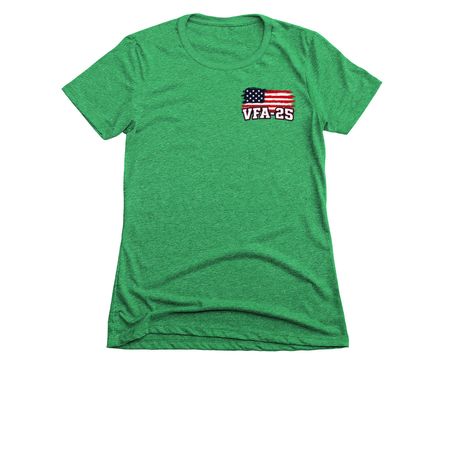Fist 'em patriotic&nbsp;, a Kelly Green Women's Slim Fit Tee