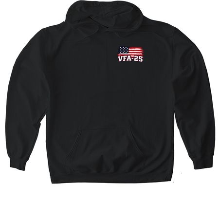 Fist 'em patriotic&nbsp;, a Black Gildan Softstyle Pullover Hoodie