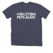 Educate, a Heather Midnight Navy Premium Unisex Tee