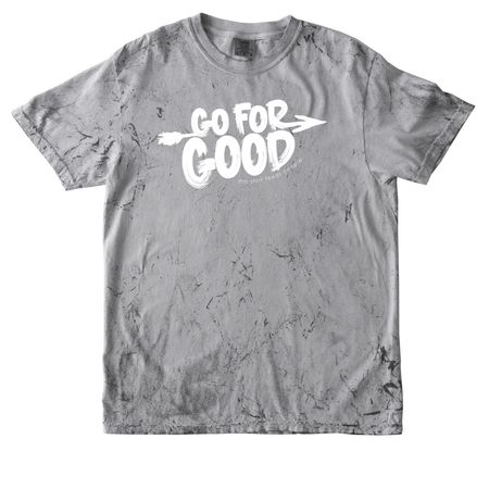 Go For Good, a Smoke Comfort Colors Colorblast Tee