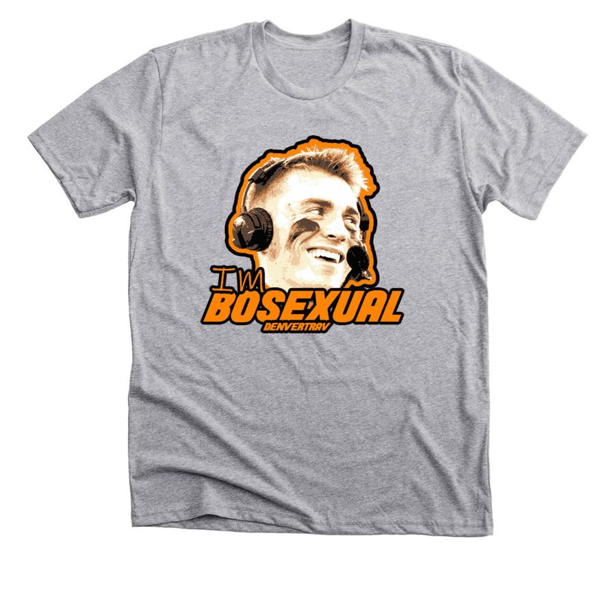Im BoSexual Tshirt Bo Nix Shirt, a Athletic Heather Premium Unisex Tee