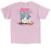 Beach Ready&nbsp;, a Light Pink Classic Unisex Tee (back-view)