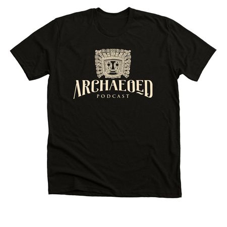 ArchaeoEd Light Design, a Solid Black Blend Premium Unisex Tee
