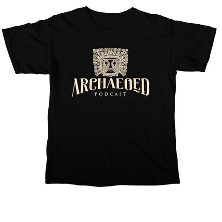 ArchaeoEd Light Design, a Black Comfort Colors Unisex Tee