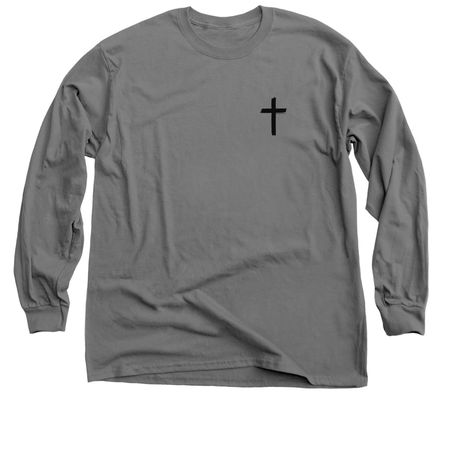Driven by Faith&nbsp;, a Charcoal Classic Long Sleeve Tee
