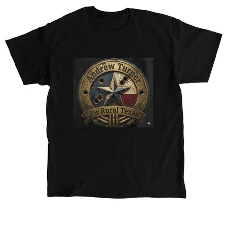 Andrew Turner: Defending Rural Texas, a Black Classic Unisex Tee
