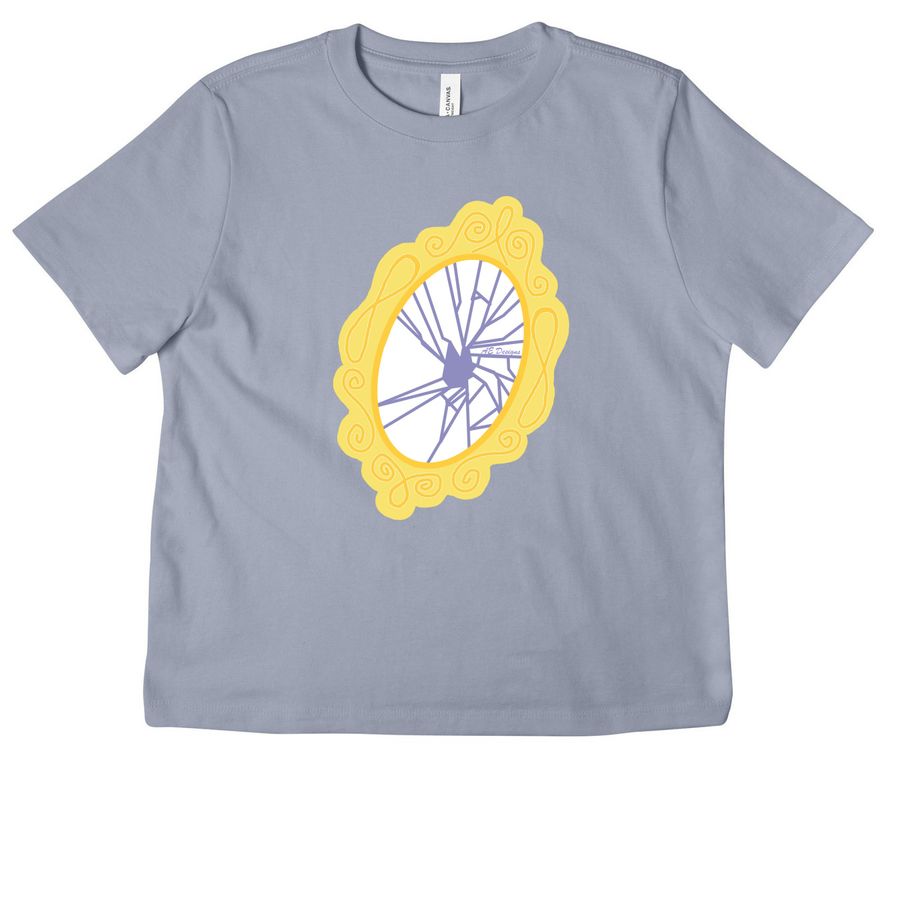 The Devil Tees, a Vintage Denim Women's Heavyweight Tee