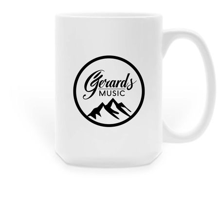 GerardsMusicCo Mugs, a White Large Coffee Mug