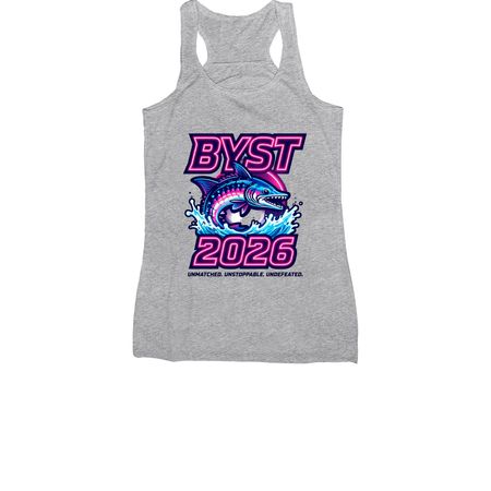 2026 Undefeated Limited Edition Apparel, a Athletic Heather Women's Racerback