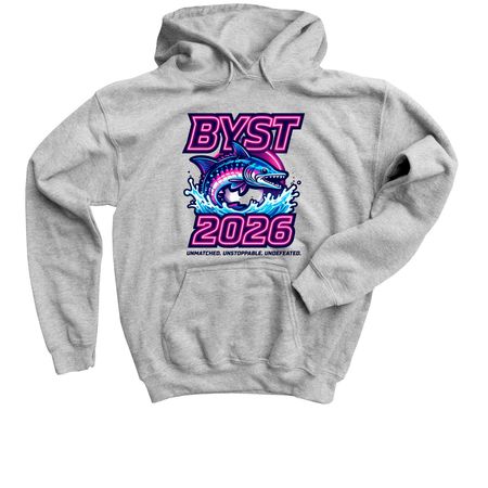 2026 Undefeated Limited Edition Apparel, a Sport Grey Youth Pullover Hoodie