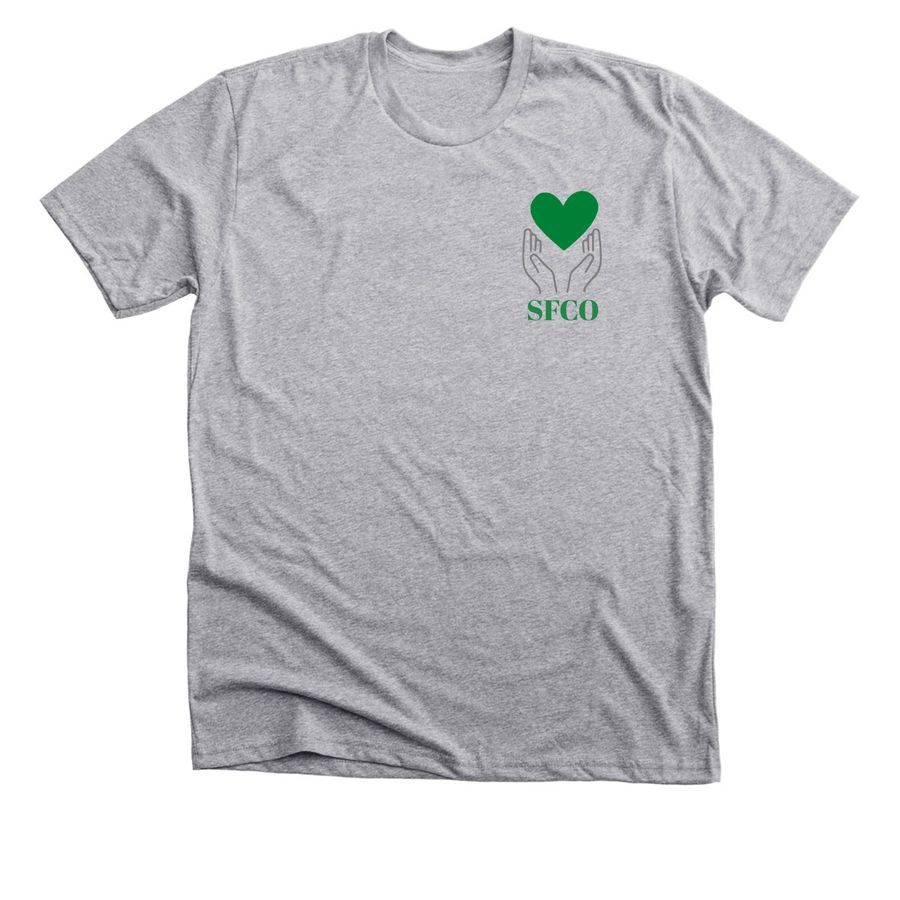 Striped SFCO&nbsp;, a Athletic Heather Premium Unisex Tee