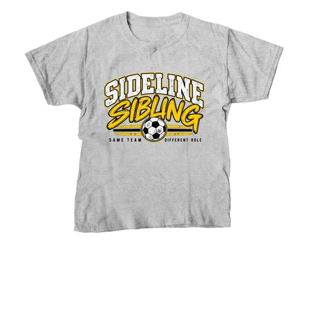 Sideline Sibling Shirt, a Sport Grey Youth Unisex Tee