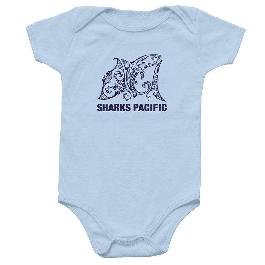 Infant Onesies, a Light Blue Infant Onesie