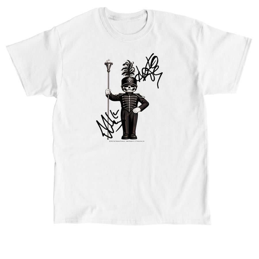 My Chemical Romance The Black Parade Signed, a White Classic Unisex Tee