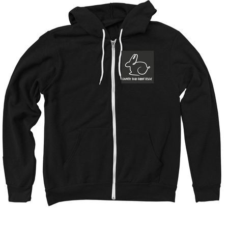WE MUST BE LOUD&nbsp;, a Black Zip Up Hoodie