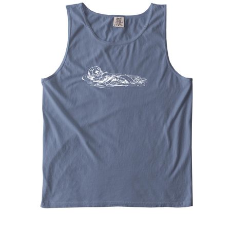Elakha Alliance Sea Otter Tank, a Blue Jean Comfort Colors Tank Top