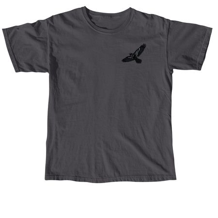 Wolf (Raven) Haven, a Graphite Comfort Colors Unisex Tee