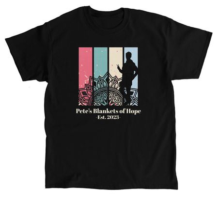 Retro Tapestry.&nbsp;, a Black Classic Unisex Tee