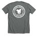 Save the Pitties, a Heavy Metal Premium Unisex Tee (back-view)