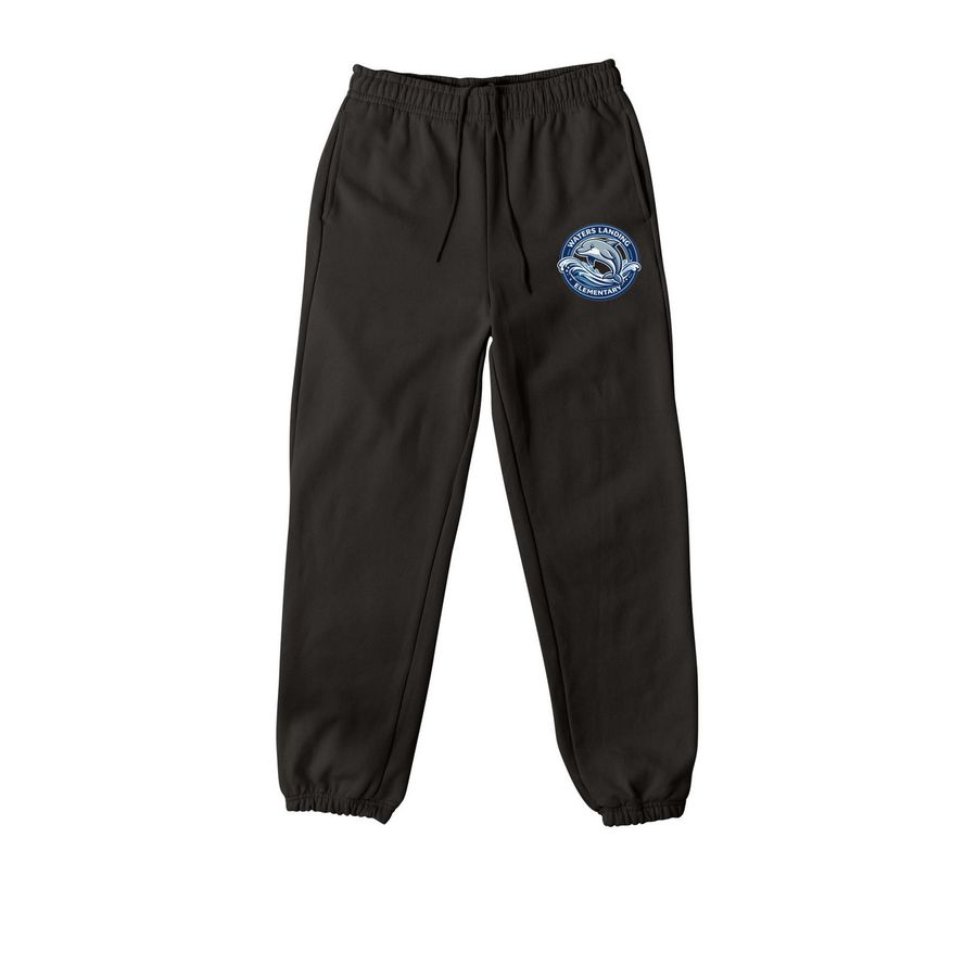 WL Dolphin Pants, a Black Premium Heavyweight Jogger