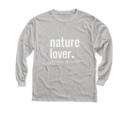 Nature Lover, a Sport Grey Youth Long Sleeve Tee
