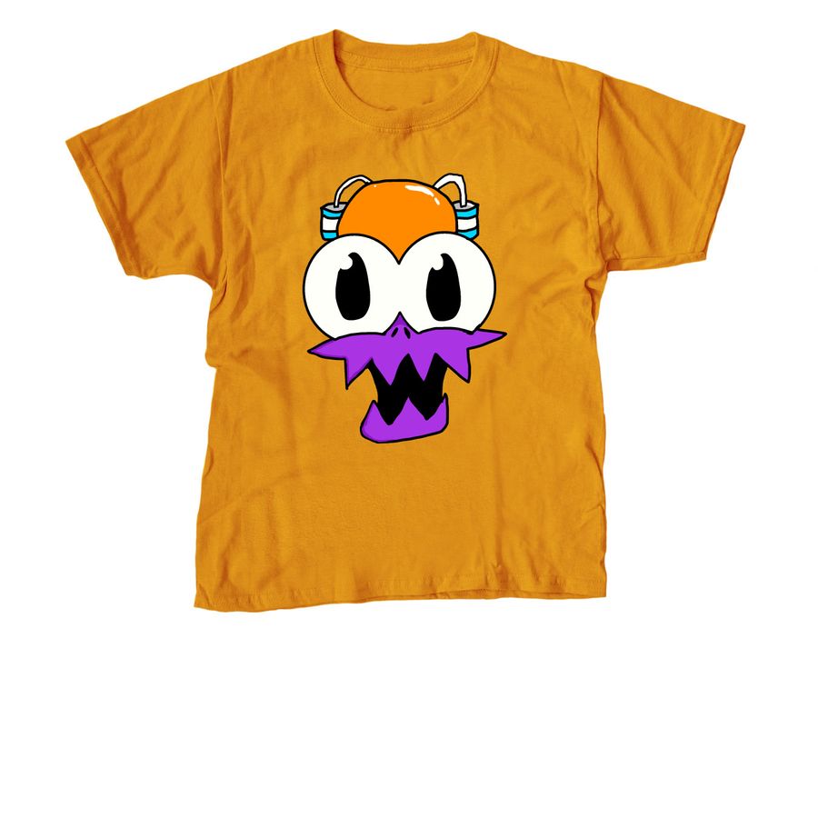 Pluhsicle Logo, a Gold Youth Unisex Tee