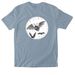 International Bat Night 2026, a Stone Blue Softstyle Cotton Tee